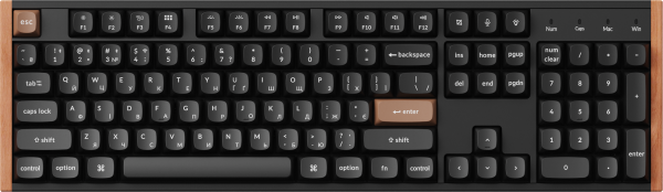 ��������� ���������� Keychron K10 HE Magnetic Switch Black RGB (K10H-F1-UA) - �������� 1