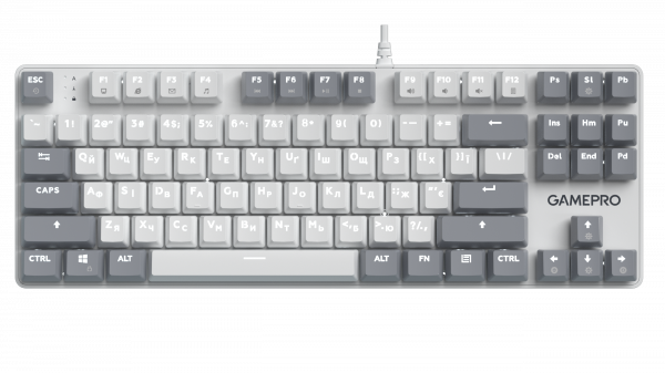 ������� ��������� ��������� GamePro Genesis Metallic (MK110W) 87% Red switches - �������� 1