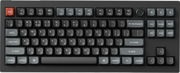 ��������� ���������� Keychron V3 Ultra Keychron Red Switch Black RGB (V3U-D1-UA) - �������� 1