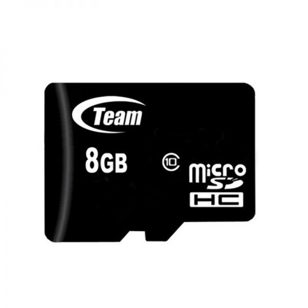  '  `i MicroSDHC 8GB Class 10 Team (TUSDH8GCL1002) -  1