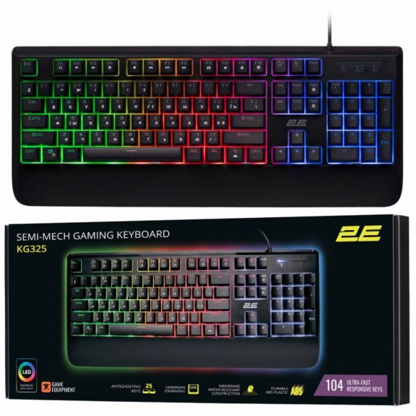 ���������� 2E Gaming KG325 LED Black (2E-KG325UB) - �������� 9