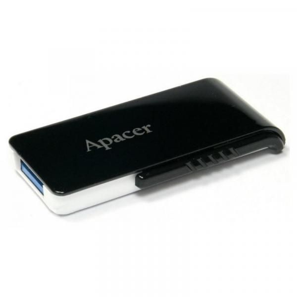 USB ���� ����������� Apacer 128GB AH350 Black RP USB3.0 (AP128GAH350B-1) - �������� 1