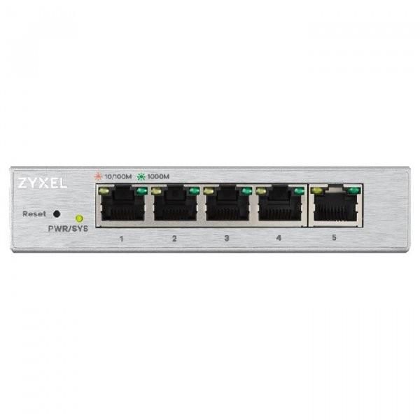  Zyxel GS1200-5, Smart, 5xGE, , ,   VLAN, IGMP, QoS  Link Ag -  2