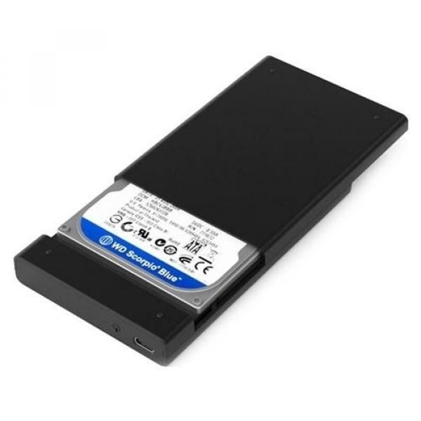   2.5" Maiwo K2568G2, Black, USB 3.1, 1xSATA HDD/SSD,   USB,   (K2568G2) -  4