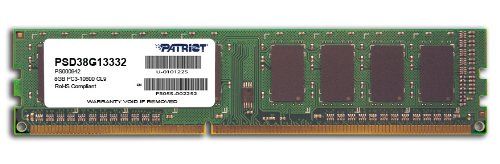  '  ' DDR3 8GB 1333 MHz Patriot (PSD38G13332) -  1