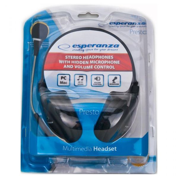 ��������� Esperanza Headset EH115 Black - �������� 3