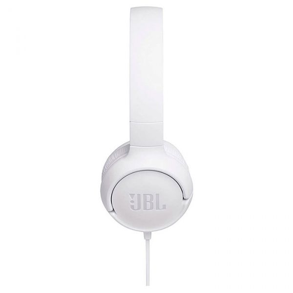 ��������� JBL Tune 500, White, 3.5 ��, �������, ������������� ����� ���������, ��������� "Pure Bass", �����������, �������� Siri � Google Now (JBLT500WHT) - �������� 3