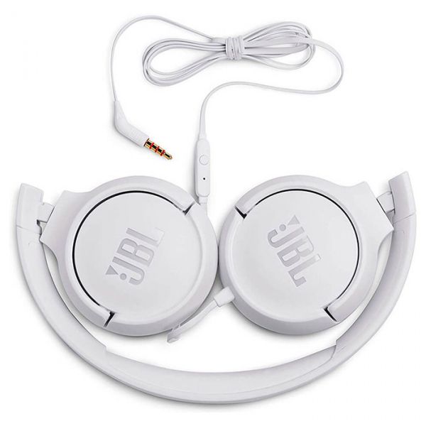 ��������� JBL Tune 500, White, 3.5 ��, �������, ������������� ����� ���������, ��������� "Pure Bass", �����������, �������� Siri � Google Now (JBLT500WHT) - �������� 4
