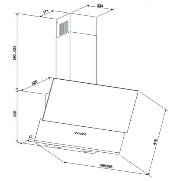 ������� ELEYUS DELLA 700 60 BL - �������� 10
