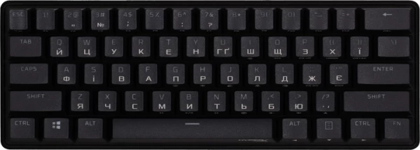 ���������� HyperX Alloy Origins 60 Red USB RGB (4P5N4AA) - �������� 2