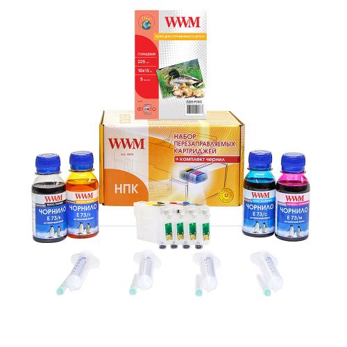 ��� WWM Epson Stylus C91, CX4300, T26/27, TX106/109/117/119, � ������, 4x100 �� ������ E73 (RC.T092N) - �������� 1