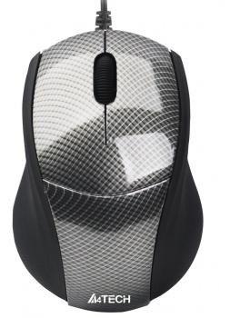  A4Tech N-100-1 Carbon V-Track USB mini, 1000dpi -  1