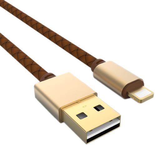 ������ USB <-> microUSB, LDNIO "Two Sides", Brown, 1,2 � (LS25) - �������� 1