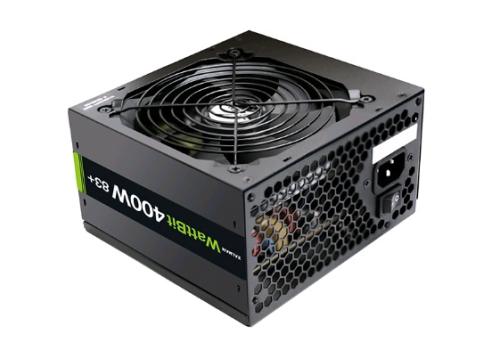 ���� �������� 400 ��, Zalman Wattbit II, Black, 12 �� HDB, 3xMolex / 4xSATA / 2x6+2-pin / 1x4+4-pin / 1x20+4-pin, ������ OVP/UVP/SCP/OPP (ZM400-XEII) - �������� 1