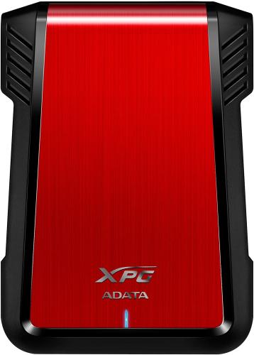 ������ �������� 2.5" ADATA EX500, Red/Black, 1x2.5" SSD/HDD, USB 3.1 (AEX500U3-CRD) - �������� 1