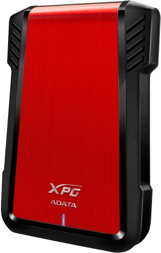������ �������� 2.5" ADATA EX500, Red/Black, 1x2.5" SSD/HDD, USB 3.1 (AEX500U3-CRD) - �������� 2