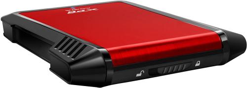 ������ �������� 2.5" ADATA EX500, Red/Black, 1x2.5" SSD/HDD, USB 3.1 (AEX500U3-CRD) - �������� 4