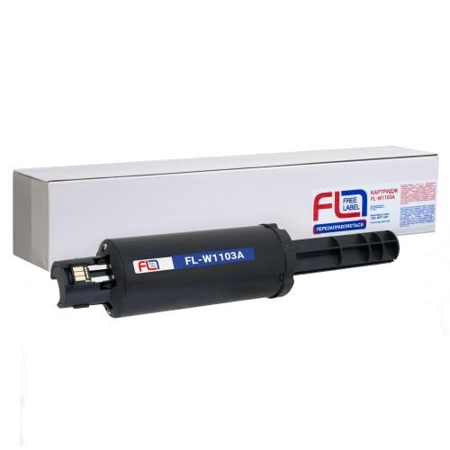 �������� HP 103A (W1103A), Black, Neverstop Laser 1000/1200, 2500 ����, Free Label (FL-W1103A) - �������� 1