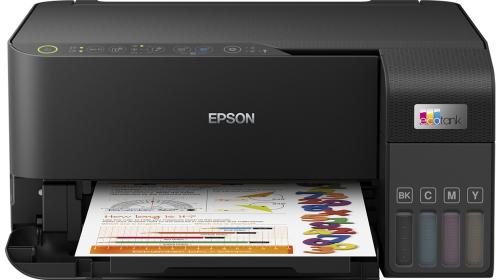 ��� ����������� ���������� A4 Epson L3550, Black, WiFi, 4800�1200 dpi, �� 15/8 ����/��, USB, ��������� ����, ������� Epson 103 (C11CK59403) - �������� 1