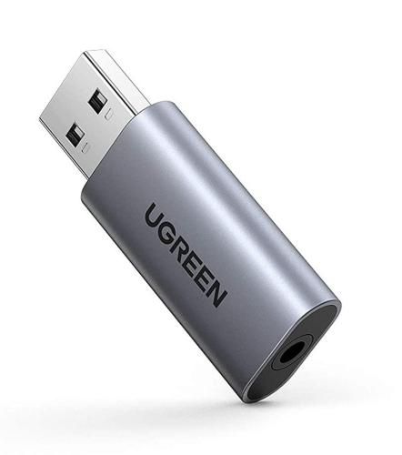 �������� ����� USB 2.0, 5.1, Ugreen, Grey (CM383/80864) - �������� 1