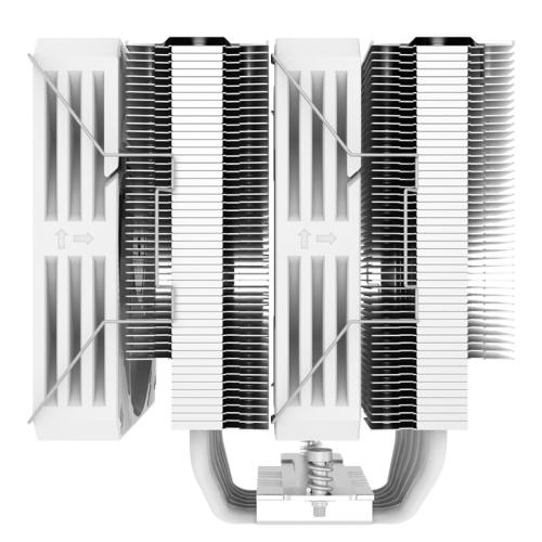 ����� ��� ���������� GameMax Twin 600, White, ��������/����, 2x120 ��, ��� Intel 1700/1200/115x, AMD AM5/AM4, �� 250 ��, ������ 155 �� - �������� 3