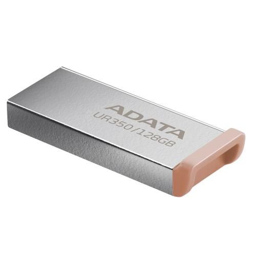 ���� ����������� USB 128Gb ADATA UR350, Silver/Brown, USB 3.2 Gen 1, �� 100 ��/� (UR350-128G-RSR/BG) - �������� 3