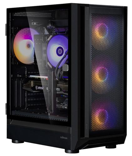 ������ Zalman i6, Black, Mid Tower, ��� ��, ��� E-ATX / ATX / Micro ATX / Mini ITX, 1xType-C / 1xUSB 3.0 / 1xUSB 2.0, ����. CPU - 180 �� / VGA - 355 ��, 4x140 �� RGB, ���� ������ �� ������������� ���� - �������� 1