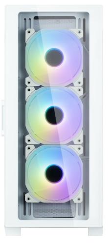 ������ Zalman i3 NEO TG, White, Mid Tower, ��� ��, ��� ATX / Micro ATX / Mini ITX, 2xUSB 3.0 / 1xUSB 2.0, ����. CPU - 162 �� / VGA - 355 ��, 4x120 �� ARGB, ������� ������ �� ����������� ������ - �������� 3