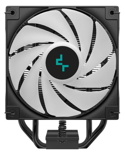 ����� ��� ��������� Deepcool AG400 DIGITAL PLUS, Black, �������/���, 2x120 �� ARGB, ��� Intel 1700/1200/115x, AMD AMx/FMx, �������� �����, ������ 153 �� (R-AG400-BKADMP-G-1) - �������� 4