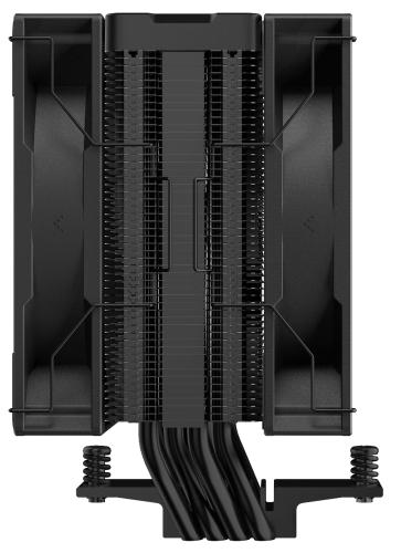 ����� ��� ��������� Deepcool AG400 DIGITAL PLUS, Black, �������/���, 2x120 �� ARGB, ��� Intel 1700/1200/115x, AMD AMx/FMx, �������� �����, ������ 153 �� (R-AG400-BKADMP-G-1) - �������� 5