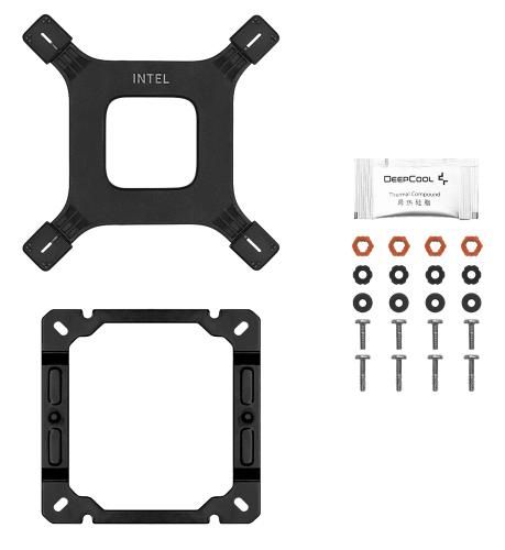 ����� ��� ��������� Deepcool AG400 DIGITAL PLUS, Black, �������/���, 2x120 �� ARGB, ��� Intel 1700/1200/115x, AMD AMx/FMx, �������� �����, ������ 153 �� (R-AG400-BKADMP-G-1) - �������� 9