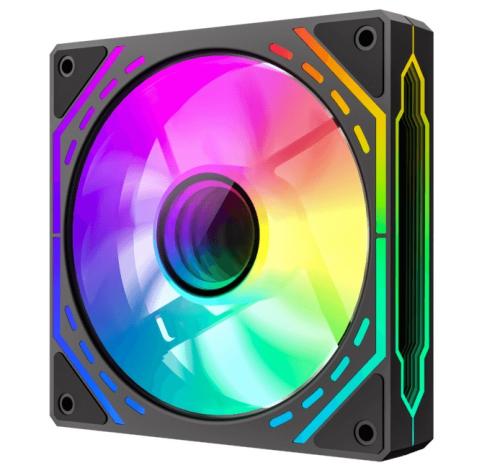 ���������� 120 ��, GameMax FN12A-S2I, Black, 120�120�25 ��, ARGB �����������, 800-1600 ��/��, �� 31.21 ��, 4-pin (PWM) / 3-pin (ARGB), ������������� �������� - �������� 3