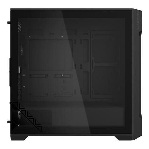 ������ Gigabyte C102 GLASS, Black, Mid Tower, ��� ��, ��� Micro ATX / Mini ITX, 2xUSB 3.0, ����. CPU - 165 �� / VGA - 410 ��, 2x120 ��, ������� ������ �� ����������� ������ (GB-C102G) - �������� 4