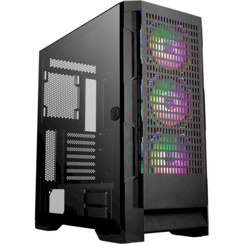 ������ Frontier MALAVI, Black, ��� ��, Midi Tower, ��� E-ATX / ATX / MicroATX / Mini-ITX, 1xType-C / 2xUSB 3.0, ����. CPU - 175 �� / VGA - 385 ��, 3x120 �� �RGB, ������� ������ �� ����������� ������ - �������� 1