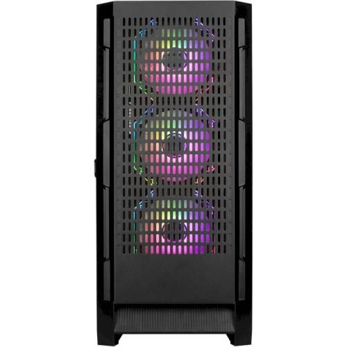 ������ Frontier MALAVI, Black, ��� ��, Midi Tower, ��� E-ATX / ATX / MicroATX / Mini-ITX, 1xType-C / 2xUSB 3.0, ����. CPU - 175 �� / VGA - 385 ��, 3x120 �� �RGB, ������� ������ �� ����������� ������ - �������� 3