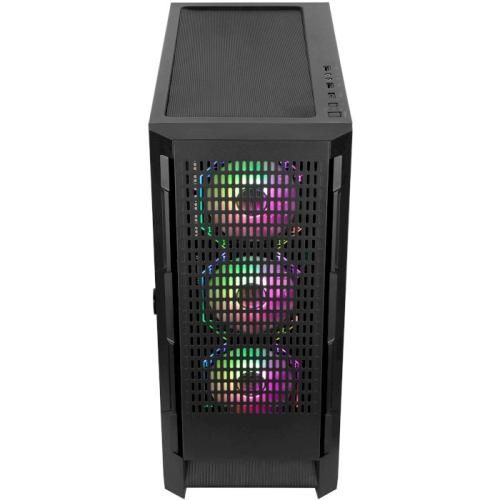 ������ Frontier MALAVI, Black, ��� ��, Midi Tower, ��� E-ATX / ATX / MicroATX / Mini-ITX, 1xType-C / 2xUSB 3.0, ����. CPU - 175 �� / VGA - 385 ��, 3x120 �� �RGB, ������� ������ �� ����������� ������ - �������� 4