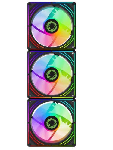 ���������� 120 ��, GameMax RA300, Black, 3 ��, 120�120�25 ��, ARGB ���������, 800-1600 ��/���, �� 31.21 ��, 4-pin (PWM, 50 ��) / 3-pin (ARGB, 50 ��), ����������������� ��������� - �������� 5