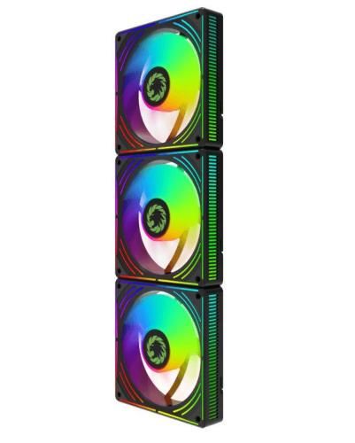 ���������� 120 ��, GameMax RA300, Black, 3 ��, 120�120�25 ��, ARGB ���������, 800-1600 ��/���, �� 31.21 ��, 4-pin (PWM, 50 ��) / 3-pin (ARGB, 50 ��), ����������������� ��������� - �������� 6