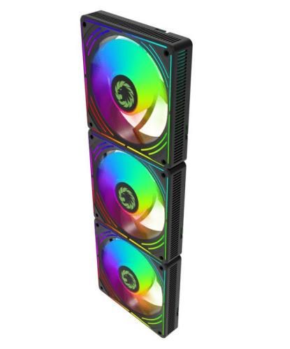 ���������� 120 ��, GameMax RA300, Black, 3 ��, 120�120�25 ��, ARGB ���������, 800-1600 ��/���, �� 31.21 ��, 4-pin (PWM, 50 ��) / 3-pin (ARGB, 50 ��), ����������������� ��������� - �������� 7