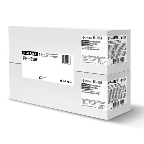 �������� HP 59A (CF259A), Black, LJ Pro M304/M404/M428, 2 x 3000 ����, PrintPro, ��� ����, Dual Pack (PP-H259F) - �������� 1