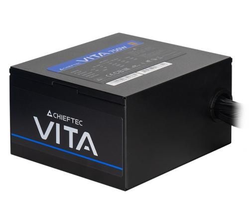 ���� �������� 750 �� Chieftec VITA, Black, 80+ Bronze, 120 �� FDB, 2xMolex / 6xSATA / 4x6+2-pin / 2x4+4-pin / 1x20+4-pin, ������ AFC/OPP/OTP/OVP/SCP/SIP/UVP/OCP, ATX 12V 2.53 (BPX-750-S) - �������� 1