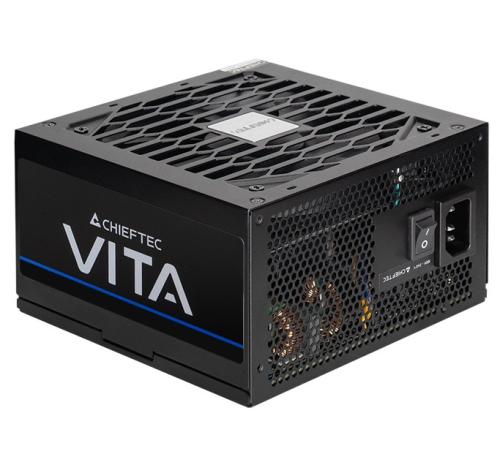 ���� �������� 750 �� Chieftec VITA, Black, 80+ Bronze, 120 �� FDB, 2xMolex / 6xSATA / 4x6+2-pin / 2x4+4-pin / 1x20+4-pin, ������ AFC/OPP/OTP/OVP/SCP/SIP/UVP/OCP, ATX 12V 2.53 (BPX-750-S) - �������� 2