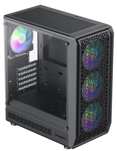 ������ GameMax Forge MB, Black, ��� ��, Midi Tower, Micro ATX / Mini ITX, Type-C / USB 3.0 / USB 2.0, ����. CPU - 155 �� / VGA - 330 ��, 4x120 �� ARGB, ������� ������ �� ����������� ������ - �������� 2