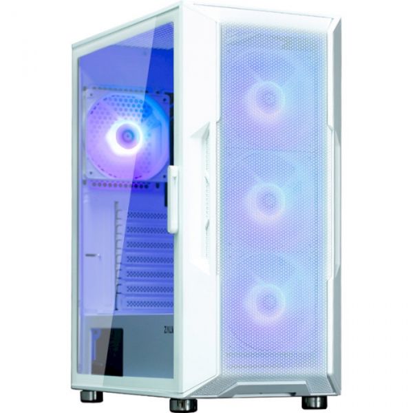������ Zalman i3 NEO ARGB, White, Mid Tower, ��� ��, ��� ATX / Micro ATX / Mini ITX, 2xUSB 3.0 / 1xUSB 2.0, ����. CPU - 160 �� / VGA - 355 ��, 4x120 �� ARGB, ������� ������ �� ����������� ������ - �������� 1