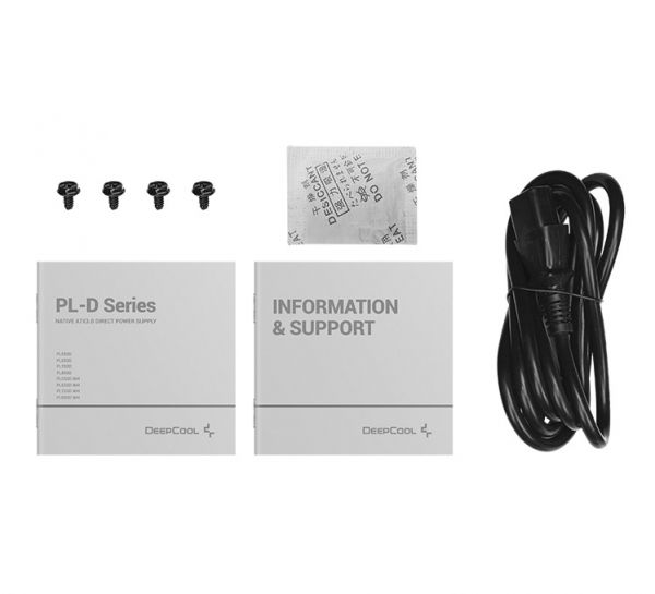 ���� �������� 800 ��, Deepcool PL800D, Black, 80+ Bronze, Active PFC, 12 �� HYB, 2xMolex / 8xSATA / 1x16-pin / 3x6+2-pin / 2x4+4-pin / 1x20+4-pin, ������ OPP/OVP/SCP/OTP/OCP/UVP/SIP/NLO, ATX12V V3.0 (R-PL800D-FC0B-EU) - �������� 7