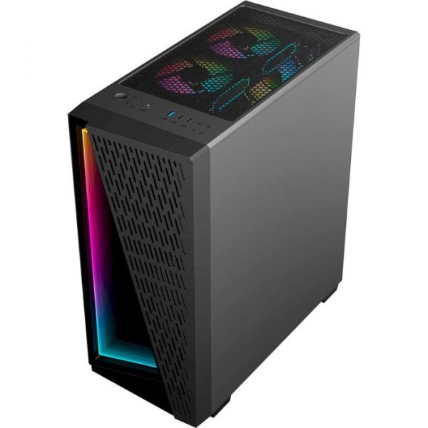 ������ GameMax Prism, Black, ��� ��, Mid Tower, ��� ATX/MicroATX/Mini-ITX, 2xUSB 2.0/1xUSB 3.0, ����. CPU � 165 ��/VGA � 320 ��, 3x120 �� (PRISM) - �������� 8