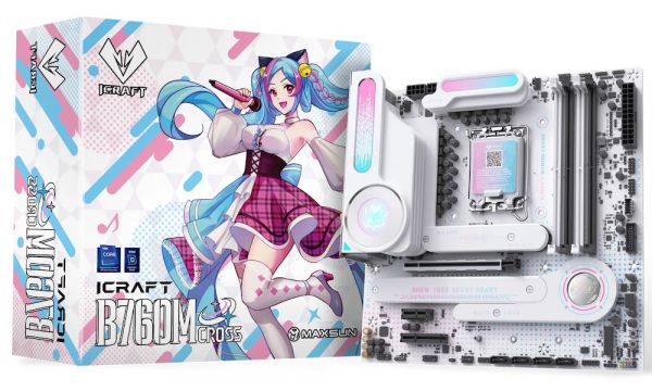   Maxsun iCraft B760M CROSS (LGA1700, B760, DDR5) -  1