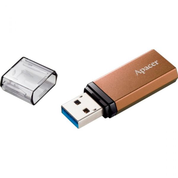���� ����������� USB 64Gb Apacer AH25C, Classical Bronze, USB 3.2 Gen 1 (AP64GAH25CJ-1) - �������� 3