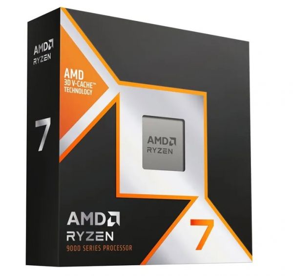 ��������� AMD (AM5) Ryzen 7 9800X3D, Box, 8x4.7 GHz (Turbo Boost 5.2 GHz), Radeon Graphics, L3 96Mb, Zen 5, 4 nm, TDP 120W, ���������������� ���������, ������� ���������� � ��������� �� ���� (100-100001084WOF) - �������� 1