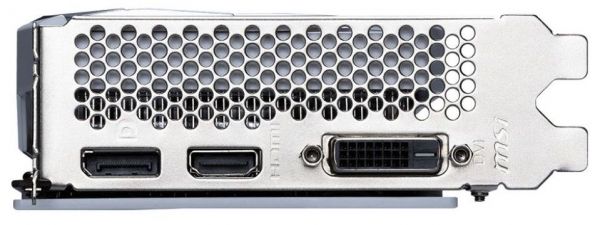 ���������� GeForce RTX 3050, MSI, VENTUS 2X XS OC (White Edition), 8Gb GDDR6, 128-bit, DVI-D/HDMI/DP, 1807/14000 MHz, 6-pin (RTX 3050 VENTUS 2X XS WHITE 8G OC) - �������� 5